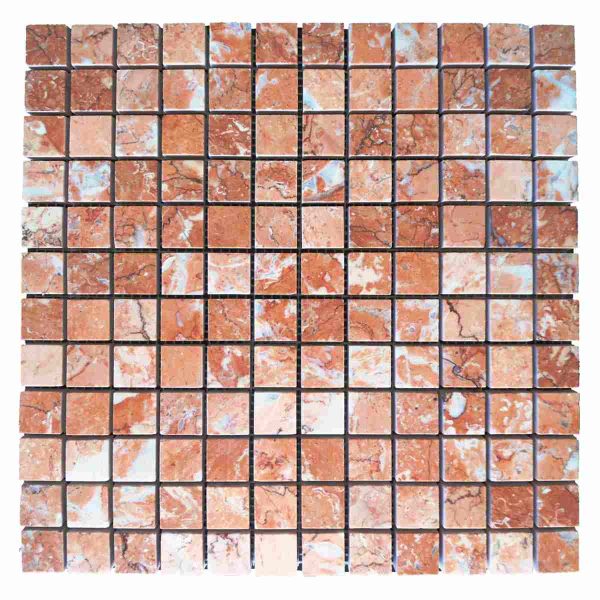 41029 Natural Stone Rosalia Marble mesh mosaic