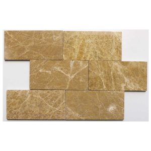 Emprador Cilalı Mermer Doğaltaş 7,5x15x1cm