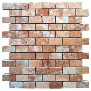 42620 Natural Stone Rosalia Marble mesh mosaic