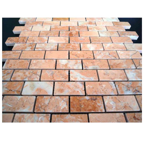 42620 Natural Stone Rosalia Marble mesh mosaic