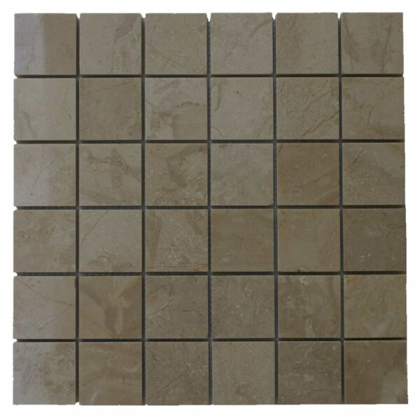 42866 Natural Stone Beige Marble mesh mosaic