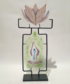 Budha ve Lotus Cam Tasarım