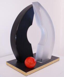 İkiz Dünyalar Cam Heykel