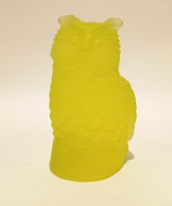 Döküm Sarı Cam Baykuş