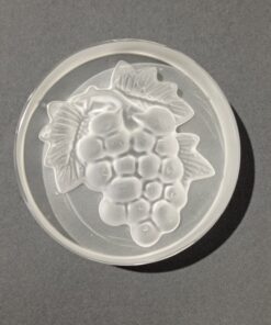 Beyaz Üzüm Cam Kağıt Ağırlığı