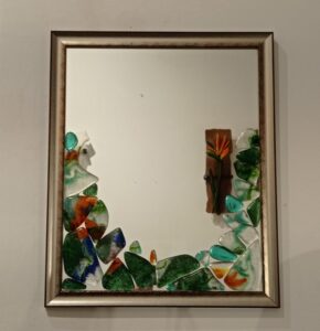 Füzyon Soyut Renkler Ayna