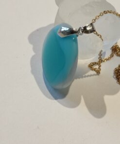 Alternative view of Gök Mavisi Tasarım Cam Kolye