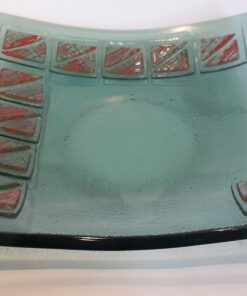 Çukur Amblemli Cam Tabak