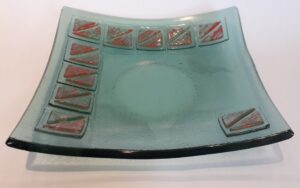 Çukur Amblemli Cam Tabak