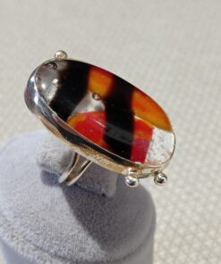 Üç Güverseli Tasarım Cam Yüzük