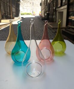 Drop Type glass candle holder