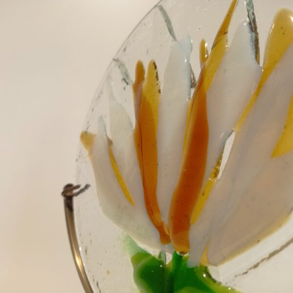 Lotus Çiçeği Cam Çalışması - Görsel 9