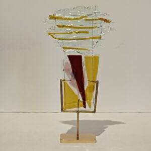 Glass sculpture home decor by Gamze Haberal