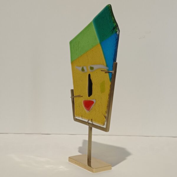 Picasso Type glass sculpture