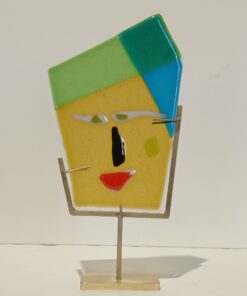 Picasso Type glass sculpture