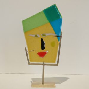 Picasso Type glass sculpture