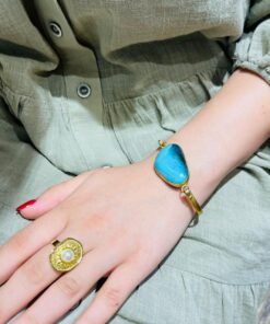 Glass Unique Bracelet by Gamze Haberal