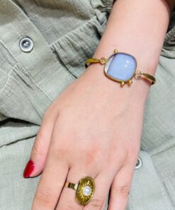 Unique Handmade Glass Fusion Bracelet