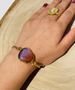 Fusion Glass Bracelet by Gamze Haberal