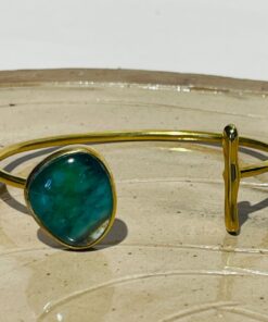 Hand Made Glass Bracelet by Gamze Haberal
