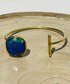 blue world Handmade Glass Bracelet